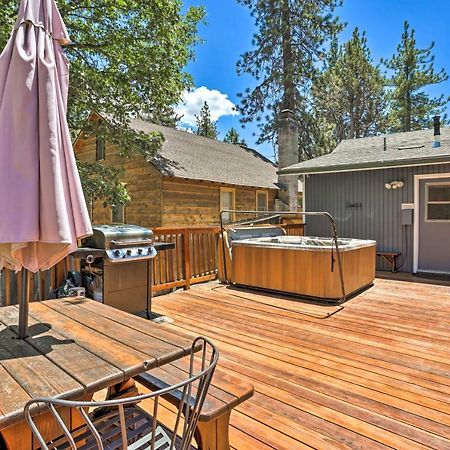 Big Bear Cabin With Deck And Hot Tub, Near Resorts! Lac Big Bear Extérieur photo