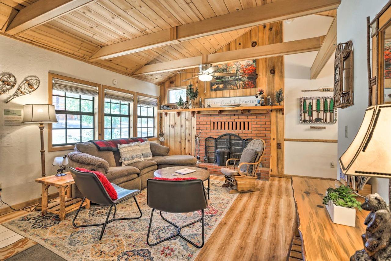 Big Bear Cabin With Deck And Hot Tub, Near Resorts! Lac Big Bear Extérieur photo